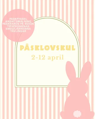 Påsklovskul hos oss på Kvarteret Igor med start under skärtorsdagen 🐣

🌼 Träffa påskharen som bjuder på godis från kl 15 på skärtorsdagen den 2/4.
🌼 Påskpyssla hos Panduro under hela påsklovet med start på långfredagen 3/4.
🌼 Gå vår tipspromenad i gallerian tillsammans med barnen, alla barn som deltar får en liten påsktreat, efter påsklovet drar vi 5 st barn som vinner varsitt litet presentkort 🐰 Tipspromenaden pågår from 2/4 tom 12/4.
🌼 Ansiktsmålning kl 12-16 den 11/4.
🌼 Småstjärnorna delfinal kl 13 den 11/4 lokalen bredvid lekytan.

Varmt välkommen till oss under påsken 🐣🌞🌼

#kvarteretigor #västeråsbästacityshopping