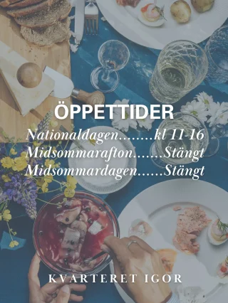 Äntligen - nu startar årets härligaste månad Juni och högtider med det 🍓🌞✨ Här är våra avvikande öppettider 🇸🇪

Nationaldagen kl 11-16
Midsommarafton Stängt
Midsommardagen Stängt 

Svep höger för att se @coopigor öppettider ✨