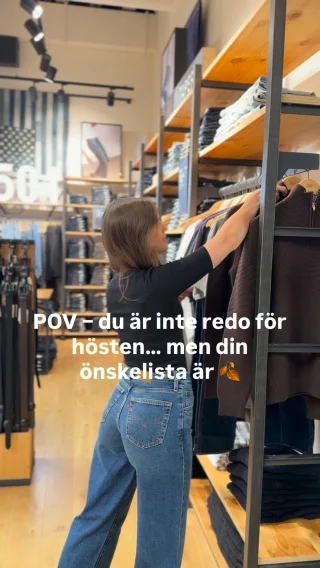 Vi ber om ursäkt för eventuella impulsköp som denna Reel kan orsaka 🫣🍂

1 Levis
2 Din Sko
3 Kicks
4 Åhléns 
5 Lindex 
6 Åhléns 

#kvarteretigor #västeråsbästacityshopping #västeråscity